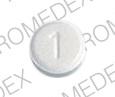 Pill SYNTEX 1 White Round is Norinyl 1   50