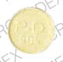 Pill P-D 904 Yellow Round is Norlestrin 1   50