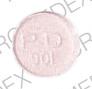 Pill P-D 901 Pink Round is Norlestrin 2.5 50