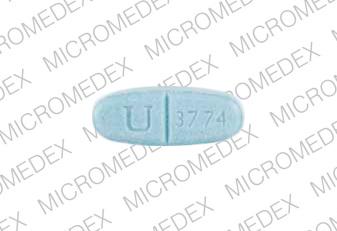 Pill U 3774 U 3774 is Ogen 2.5 3 mg