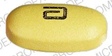 Pill logo Yellow Oval is Optilets-500