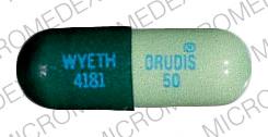 Orudis 50 MG (ORUDIS 50 WYETH 4181)