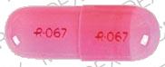 Oxazepam 10 mg R-067 R-067