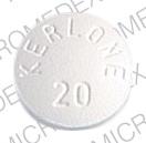 Pill B KERLONE 20 White Round is Kerlone