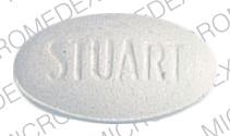 Pill 220 STUART White Oval is Kinesed