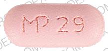 Pill MP 29 Pink Round is Amitriptyline Hydrochloride