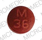 Amitriptyline hydrochloride 50 mg M 36 Front