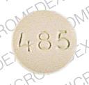 Leucovorin calcium 25 mg b 485 Front