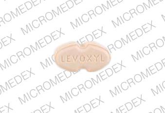 Pill LEVOXYL dp 25 Orange Oval is Levoxyl