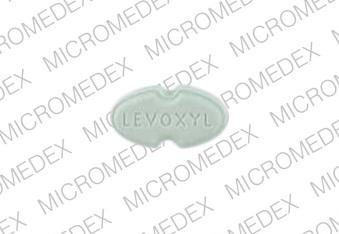 Pill LEVOXYL dp 300 Green Oval is Levoxyl