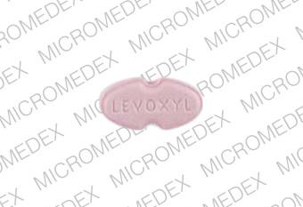 Pill LEVOXYL dp 200 Pink Elliptical/Oval is Levoxyl