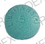 Pill LIBRITABS 5 ROCHE Green Round is Libritabs