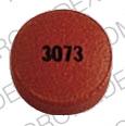 Pill 3073 Red Round is Amitriptyline Hydrochloride