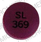 Amitriptyline hydrochloride 75 mg SL 369 Front