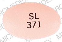 Pill SL 371 Pink Round is AMITRIPTYLINE HCL