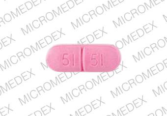 51 51 Geigy Pill Images Pink Elliptical Oval