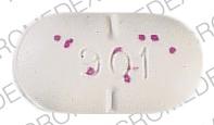Pill ucb 901 White Oval is Lortab 2.5 500