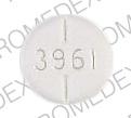 Pill 3961 White Round is Lorazepam