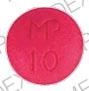 Amitriptyline hydrochloride 10 mg MP 10 Front