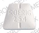 Marax 25 mg / 10 mg / 130 mg Marax ROERIG 254 Back
