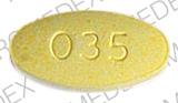 Meclizine hydrochloride 25 mg par 035 Front
