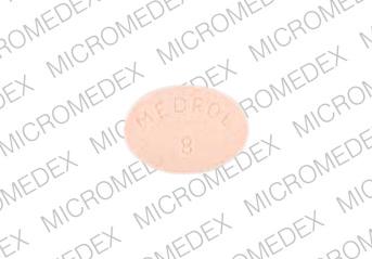Medrol 8 mg MEDROL 8 Front