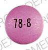 Pill 78-8 Pink Round is Mellaril