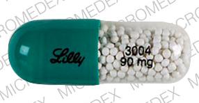 Prozac weekly 90 MG 3004 90mg Lilly