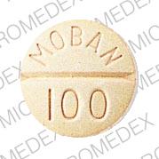 Pill MOBAN 100 is Moban 100 MG