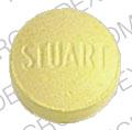 Pill 864 STUART Yellow Round is Bucladin-S