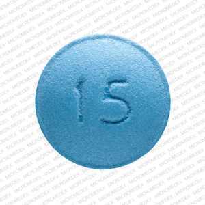 Morphine sulfate extended-release 15 mg 15 M Back