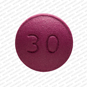 Morphine sulfate extended-release 30 mg 30 M Back