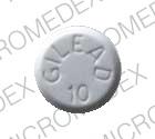 Hepsera 10 mg GILEAD 10 LOGO