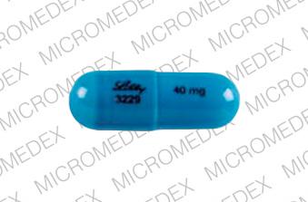 Atomoxetine hydrochloride 40 mg Lilly 3229 40 mg Front