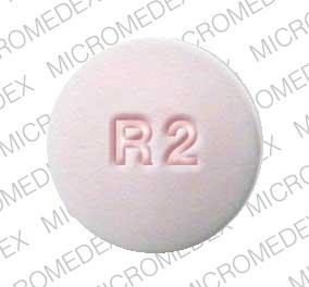 Pill R2 Peach Round is Risperdal M-Tab