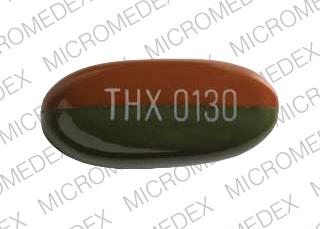 Pill THX 0130  Elliptical/Oval is Chromagen FA