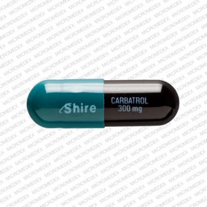 Carbatrol 300 mg Shire CARBATROL 300 mg Front
