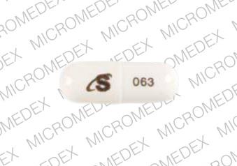 Pill S 063 is Agrylin 0.5 mg