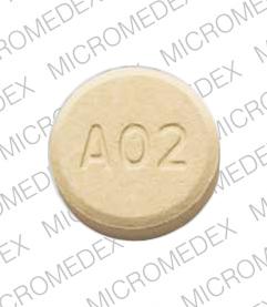 Pill A02 Yellow Round is FazaClo