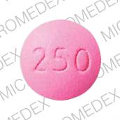 Pill 250 P L  Round is Tindamax