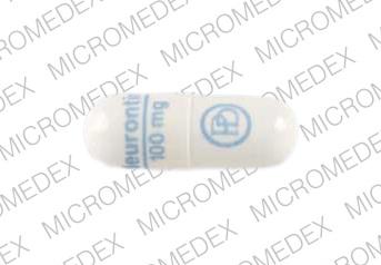 Gabapentin 100 mg Neurontin 100 mg PD Front