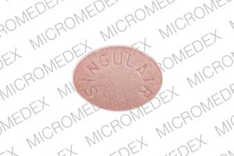Singulair 4 mg SINGULAIR MRK 711 Front