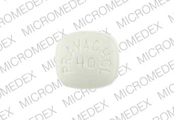 Pravachol 40 mg PRAVACHOL 40 LOGO P Back