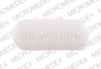 Pill LEVAQUIN 750 White Oval is Levaquin