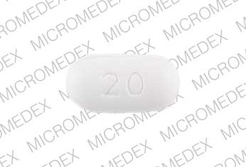 Pill 20 Logo White Capsule/Oblong is Bextra