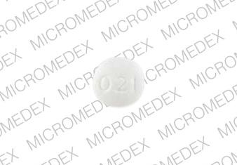 Pill dp 021 White Round is Azurette