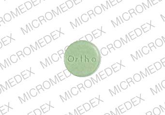 Pill Imprint Ortho Ortho (Ortho cyclen inert)