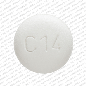 Olmesartan medoxomil 20 mg SANKYO C14 Back