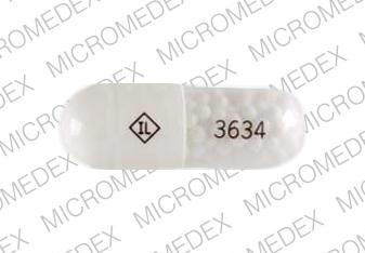 Pill IL 3634 White Capsule/Oblong is Theophylline Extended-Release