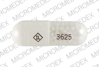 Pill IL 3625 White Capsule-shape is Theophylline Extended-Release